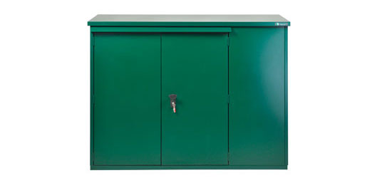 Addition bike storage green